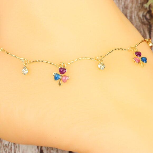 "Dainty Anklet for Women – Elegant Everyday Jewelry & Perfect Gift | MLCRC1025 - Picture 2 of 10